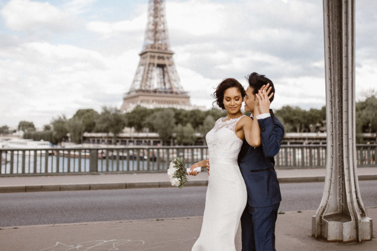 Emilie & Raymond - Mariage romantique à Paris - Marc Ribis