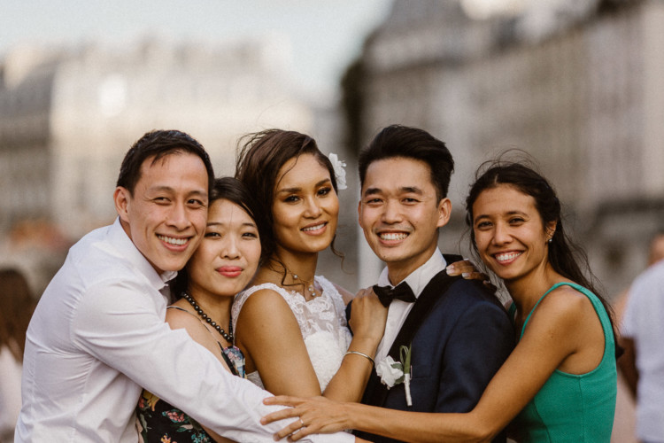 Emilie & Raymond - Mariage romantique à Paris - Marc Ribis