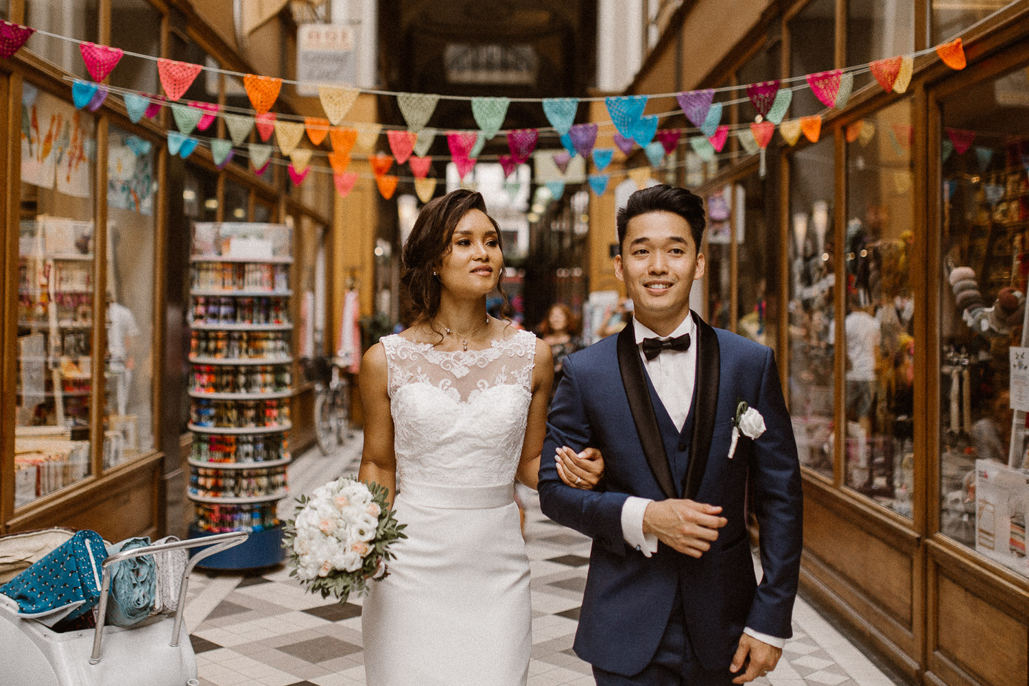 Emilie & Raymond - Mariage romantique à Paris - Marc Ribis