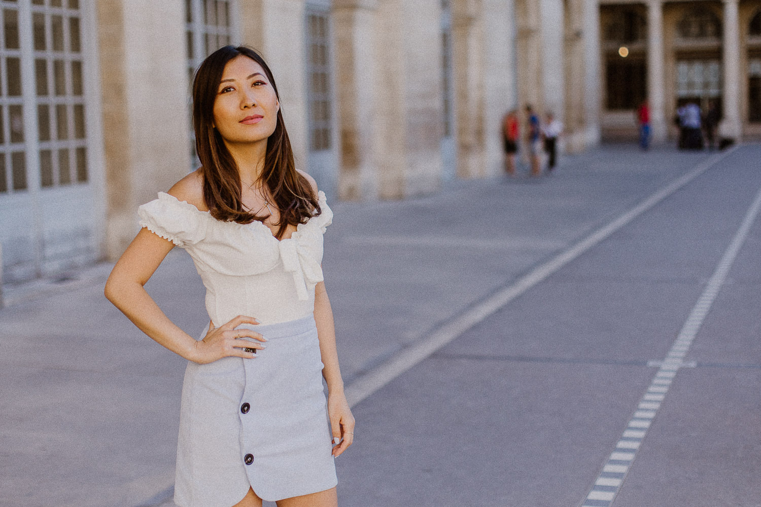 Virginie - Portraits - paris - Jardin Palais Royal - Marc Ribis