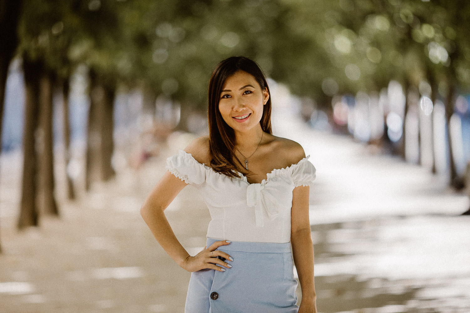 Virginie - Portraits - paris - Jardin Palais Royal - Marc Ribis