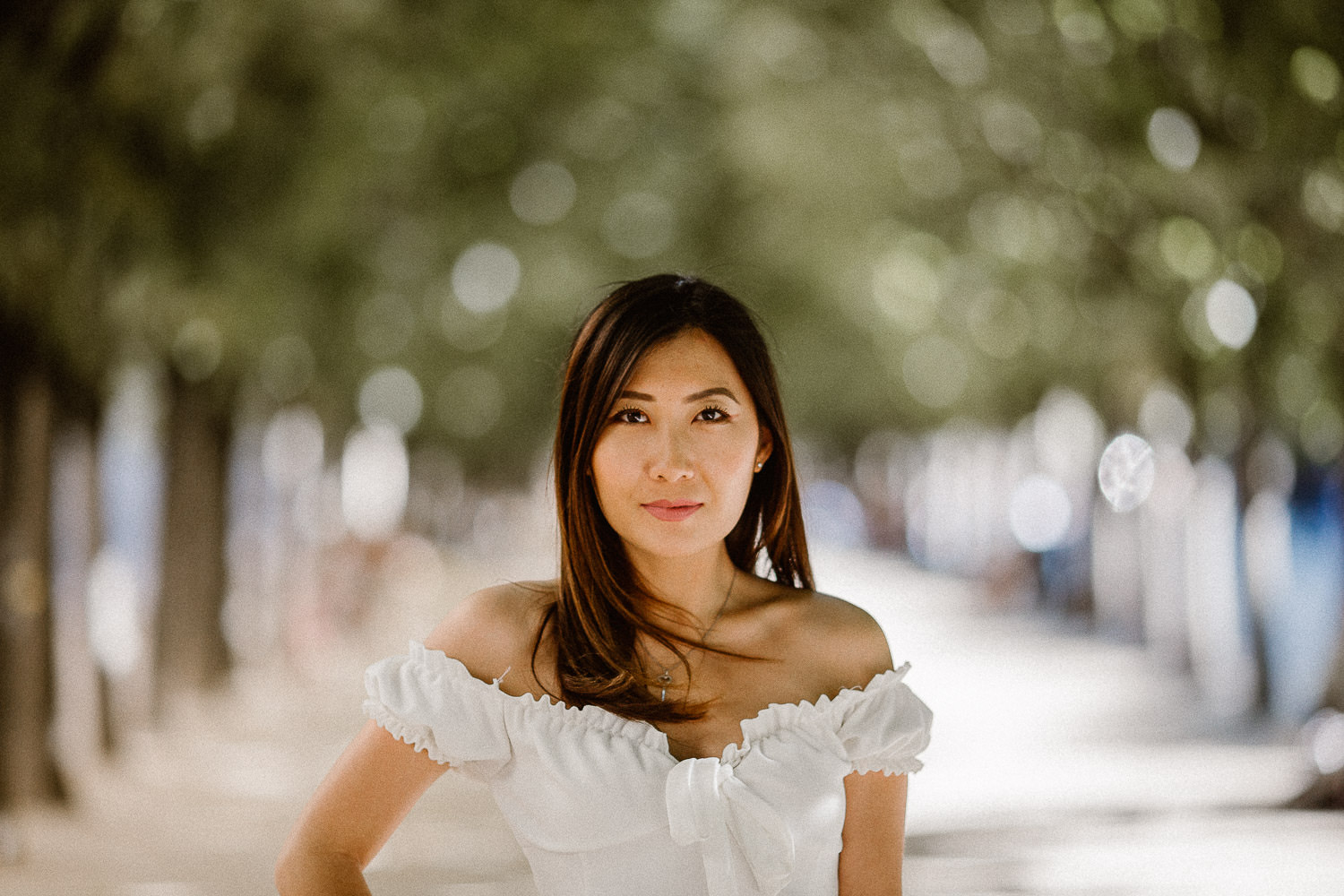 Virginie - Portraits - paris - Jardin Palais Royal - Marc Ribis